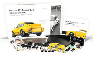Franzis 1/24 |VF 911 AhxgJ_[ J RS 2.7 1973 CG[Franzis 1:24 Porsche 911 Advent Calendar Carrera RS 2.7 1973 Yellow