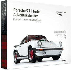 Franzis 1/24 |VF 911 AhxgJ_[ ^[{ 3.0 ^Cv930 1974 OvzCgFranzis 1:24 Porsche 911 Advent Calendar Turbo 3.0 Type 930 1974 Grand Prix White