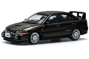 �|�b�v���[�X 1/64 �~�c�r�V �����T�[ �G�{�����[�V����4 �u���b�NPop Race 1:64 Mitsubishi Lancer Evolution IV Black