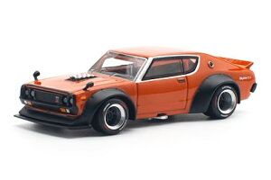 |bv[X 1/64 jbT GT-R V8 htg P IWPop Race 1:64 Nissan GT-R V8 Drift Kenmeri Orange