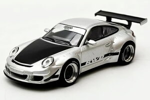 |bv[X 1/64 |VF RWB 997 Vo[Pop Race 1:64 Porsche RWB 997 Silver
