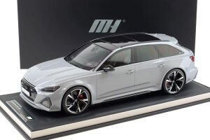 [^[wbNX 1/12 AEfB RS6 Aog C8 ihO[ 2021 fBXvCt 30Motorhelix 1:12 Audi RS6 Avant C8 Nardo grey 2021 with display Limited 30 pcs
