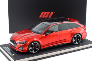 [^[wbNX 1/12 AEfB RS6 Aog C8 bh^bN 2021 fBXvCt 30Motorhelix 1:12 Audi RS6 Avant C8 red metallic 2021 with display Limited 30 pcs
