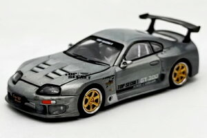 |bv[X 1/64 gbvV[Nbg GT300 X[v [^ `gCJ[T 2025Pop Race 1:64 Top Secret GT300 Supra Raw Metal HK ToyCar Salon 2025