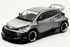 |bv[X 1/64 g^ pf GRX [^ `gCJ[T 2025Pop Race 1:64 Toyota Pandem GR Yaris Raw Metal Hong Kong Toy Car Salon 2025