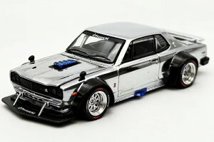 |bv[X 1/64 Y GT-R V8 htg nRXJ N[Vo[ `gCJ[TPop Race 1:64 Nissan GT-R V8 Drift Hakosuka Chrome Silver HK ToyCar Salon