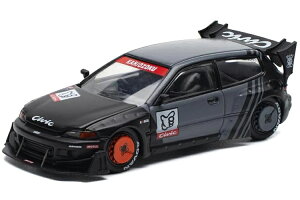 �|�b�v���[�X 1/64 �p���f�� �V�r�b�N EG6 �u���b�NPop Race 1:64 Pandem Civic EG6 Black