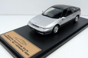 AVFbgWp RNV 1/43 Xo AVI[l SVX o[WL 1sto[W 1991 Vo[ubNHachette Japan Collection 1:43 SUBARU Alcyone SVX (Version L 1st version) 1991 silver black