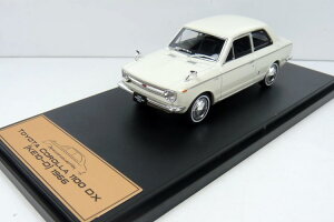 AVFbgWp RNV 1/43 g^ J[ 1100 DX KE10-D 1966 zCgHachette Japan Collection 1:43 TOYOTA Corolla 1100 DX (KE10-D) 1966 WHITE