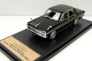 AVFbgWp RNV 1/43 Y OA X[p[fbNX PA30 1967 ubNHachette Japan Collection 1:43 Nissan Gloria Super deluxe (PA30) 1967 black