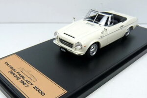 AVFbgWp RNV 1/43 _bgT tFAfB 2000 SR311 1967 zCgHachette Japan Collection 1:43 DATSUN Fairlady 2000 (SR311) 1967 white