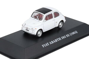 AVFbg Wp RNV 1/43 tBAbg Aog 595 SS 1965 zCgHachette Japan Collection 1:43 FIAT Abarth 595 SS 1965 white