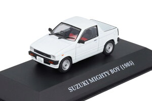 AVFbg Wp RNV 1/43 XYL }CeB{[C 1985 zCgHachette Japan Collection 1:43 SUZUKI Mighty Boy 1985 white