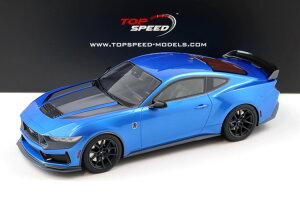 gbvXs[h 1/18 tH[h }X^O _[Nz[X Oo[ u[ ^bNTop Speed 1:18 Ford Mustang Dark Horse Grabber blue metallic