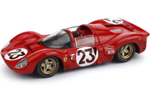 �u���� 1/43 �t�F���[�� 330 P4 �X�p�C�_�[ #23 �D�� �f�C�g�i24���� 1967 �������c�H �o���f�B�[�j/�N���X �G�C����Brumm 1:43 Ferrari 330 P4 Spyder N23 Winner 24h Daytona 1967 Lorenzo Bandini/Chris Amon