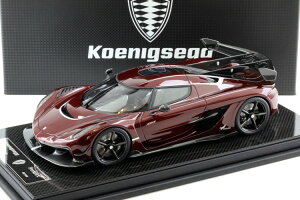 FrontiArt 1/18 P[jOZO CFXR tJ[{ bheBebh 199FrontiArt 1:18 Koenigsegg Jesko Full Carbon red Tinted Limited 199 pcs