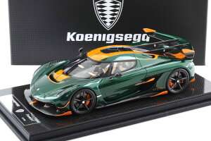 FrontiArt 1/18 P[jOZO CFXR tJ[{ O[eBebh 199FrontiArt 1:18 Koenigsegg Jesko Full Carbon green Tinted Limited 199 pcs