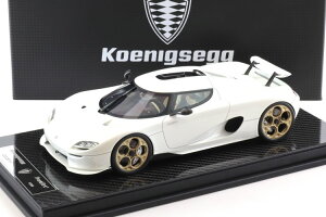 FrontiArt 1/18 P[jOZO CC850 NX^zCg 500FrontiArt 1:18 Koenigsegg CC850 Crystal white Limited 500 pcs