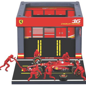 u[S 1/43 tF[ F1 SF-24 WI} K[W sbgXgbv `[ XN[fA tF[ #16 2024 V N[ tBMAANZT[tBURAGO 1:43 FERRARI SF-24 DIORAMA GARAGE