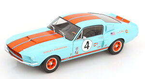 \h 1/18 tH[h VFr[ }X^O GT500 #4 Kt[VO gr[g 1967 JSolido 1:18 Ford Shelby Mustang GT500 N4 Gulf Racing Tribute 1967