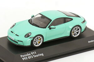 \h 1/43 |VF 911 992 GT3 c[O ~gO[Solido 1:43 Porsche 911 (992) GT3 Touring mintgreen