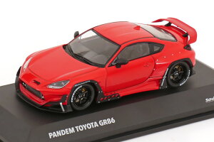 \h 1/43 g^ GR86 pf bh^bNSolido 1:43 Toyota GR86 PANDEM redmetallic