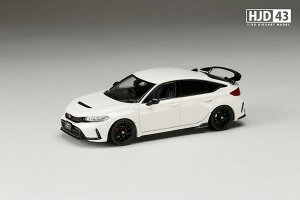HOBBY JAPAN 1/43 z_ VrbN ^CvR FL5 [VOubNpbP[W `sIVbvzCgHobby Japan 1:43 Honda Civic TYPE R FL5 RACING BLACK Package Championship White