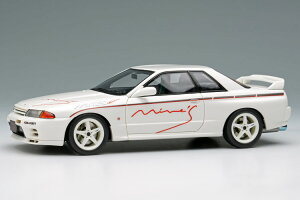 �A�C�h���� �R���N�V���� 1/43 �}�C���Y �X�J�C���C�� GT-R BNR32 N1 �z���C�g 5�X�|�[�N�z�C�[�� 80�����EIDOLON COLLECTION 1:43 Mine's Skyline GT-R BNR32 N1 White 5-Spoke Wheels Limited 80 pcs
