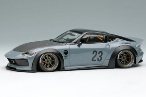 ACh RNV 1/43 LBlCV tFAfBZ RZ34 RS^ix 8X|[NzC[ O[ 60EIDOLON COLLECTION 1:43 lb nation Fairlady Z RZ34 RS Watanabe 8spoke wheel Gray Limited 60 pcs