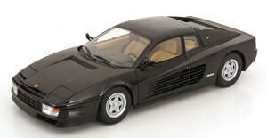 KKXP[ 1/12 tF[ eX^bT 1986 ubN JKK-Scale 1:12 Ferrari Testarossa 1986 black