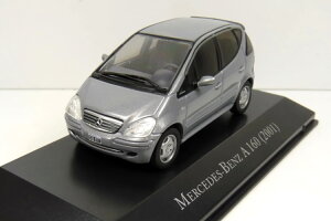 SALVAT 1/43 ZfXExc A160 2001 O[SALVAT 1:43 MERCEDES Benz A 160 2001 Grey