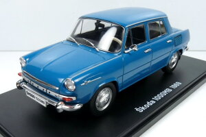 Hachette Roumanie 1/24 VR_ 1000MB 1969 u[Hachette Roumanie 1:24 SKODA 1000MB 1969 blue