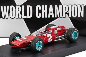 �u���� 1/43 �t�F���[�� �t�H�[�~����1 158 #2 ���[���h�`�����s�I�� �C�^���A �O�����v�� �D�� 1964 �W���� �T�[�e�B�[�XBrumm 1:43 FERRARI F1 158 N2 WORLD CHAMPION WINNER ITALY GP 1964 JOHN SURTEES 1964