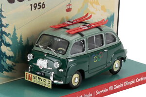 u PROM 1/43 tBAbg WI} 600 eBv ZBcBI VII IsbN ReBi XL[t 1956 2g[O[ 200BRUMM PROM 1:43 FIAT DIORAMA 600 MULTIPLA SERVIZIO VII GIOCHI OLIMP