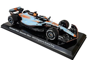 Premium Collectibles 1/24 EBAY FW45 #23 VK|[Ov tH[~1 2023 ANT_[ A{Premium Collectibles 1:24 Williams FW45 N23 Singapore GP Formula 1 2023 Alexander Albon