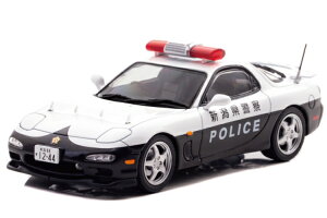 ���C�Y 1/43 �}�c�_ RX-7 �^�C�v RS FD3S 2019 �V�����x�@ ��ʕ� ��ʋ@�����ԗ� 355 600�����RAI'S 1:43 Mazda RX-7 Type RS (FD3S) 2019 Niigata Prefectural Police Traffic Department Traffic Riot Police Vehicle (355) Limited 600 pcs