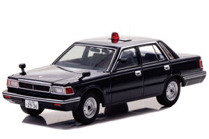 ���C�Y 1/43 ���Y �Z�h���b�N YPY30 �� 1985 �x���� ��ʋ@�����ԗ� �}�X�N �l�C�r�[�u���[ 500�����RAI'S 1:43 Nissan Cedric (YPY30 Kai) 1985 Metropolitan Police Department Traffic Riot Squad Vehicle Masked Navy Blue Limited 50