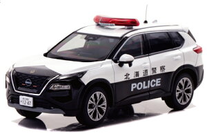 CY 1/43 Y GNXgC S e-4ORCE T33 2023 kCx@ Hʌx@ 600RAI'S 1:43 Nissan X-Trail S e-4ORCE (T33) 2023 Hokkaido Police Expressway Traffic Police Corps Limited 600 pcs