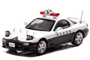 ���C�Y 1/64 �}�c�_ RX-7 FD3S ��ʌ��x�@�������ԗ� 853 1000�����RAI'S 1:64 Mazda RX-7 (FD3S) Saitama Prefectural Police High-Speed Corps Vehicle 853 Limited 1000 pcs