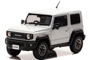 �J�[�l�� 1/43 �X�Y�L �W���j�[ �V�G�� JC JB74W 2018 �s���A�z���C�g�p�[�� �I�v�V�����O���� 300�����CAR-NEL 1:43 Suzuki Jimny Sierra JC (JB74W) 2018 Pure White Pearl Optional Grille Limited 300 pcs