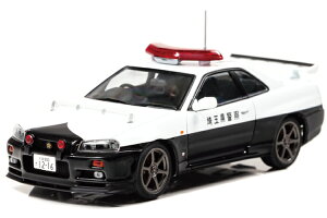 ���C�Y 1/43 �j�b�T�� �X�J�C���C�� GT-R BNR34 2000 ��ʌ��x�@ �������H��ʌx�@�� �ԗ� 803 700�����RAI'S 1:43 Nissan Skyline GT-R (BNR34) 2000 Saitama Prefectural Police Expressway Traffic Police Corps Vehicle 803 Limited 700