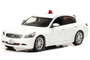���C�Y 1/43 �j�b�T�� �X�J�C���C�� 350GT V36 2007 ��ʌ��x�@ �������H��ʌx�@�� �ԗ� ���� �� 700�����RAI'S 1:43 Nissan Skyline 350GT (V36) 2007 Saitama Prefectural Police Expressway Traffic Police Vehicle Masked White Lim