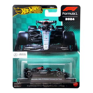 �z�b�g�E�B�[�� 1/64 �����Z�f�X AMG �t�H�[�~����1 W15 #63 2024 �W���[�W ���b�Z��Hot Wheels 1:64 Mercedes-AMG F1 W15 N63 Formula 1 2024 George Russell