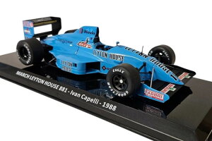�G�f�B�R�� 1/24 �}�[�` �t�H�[�~����1 881 �W���b�h �`�[�� ���C�g���n�E�X #16 1988 �V�[�Y�� �C���@�� �J�y�� �u���X�^�[�{�b�N�XEDICOLA 1:24 MARCH F1 881 JUDD TEAM LEYTON HOUSE N16 SEASON 1988 IVAN CAPELLI BLISTE