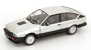 �\���h 1/18 �A���t�@ �����I GTV 6 1984 �V���o�[ �J��Solido 1:18 Alfa Romeo GTV 6 1984 silver