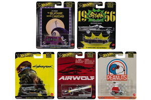 �z�b�g�E�B�[�� 1/64 �v���~�A�� 2025 �|�b�v�J���`���[ M�P�[�X 5��Z�b�gHot Wheels 1:64 Premium 2025 Pop Culture M Case 5 Car Set