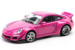�|�b�v���[�X 1/64 �|���V�F RWB 997 �s���NPop Race 1:64 Porsche RWB 997 Pink