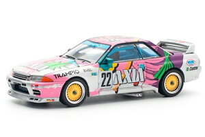 �|�b�v���[�X 1/64 ���Y �X�J�C���C�� GT-R R32 #22 �A�N�V�A �O���[�vAPop Race 1:64 NISSAN SKYLINE GT-R R32 N22 AXIA GROUP A