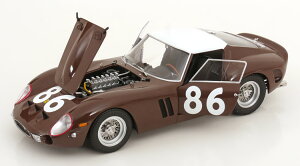 KK�X�P�[�� 1/12 �t�F���[�� 250 GTO #86 �^���K�E�t���[���I 1962 �X�J�����b�e�B/�t�F���[�� �J��KK-Scale 1:12 Ferrari 250 GTO N86 Targa Florio 1962 Scarletti/Ferraro