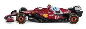 �u���[�S 1/43 �t�F���[�� �t�H�[�~����1 SF-25 �X�N�[�f���A �t�F���[�� HP #44 �V�[�Y�� 2025 ���C�X �n�~���g��Bburago 1:43 FERRARI F1 SF-25 TEAM SCUDERIA FERRARI HP N44 SEASON 2025 LEWIS HAMILTON